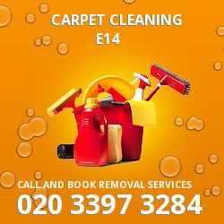 E14 carpet cleaner Isle of Dogs