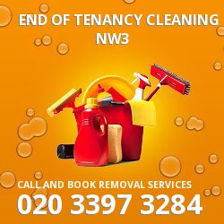 end of tenancy cleaners Hampstead