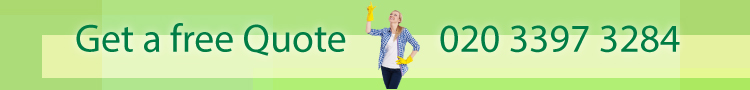 Get in Touch with Us on 02033973284 and Get a Free Cleaning Estimate